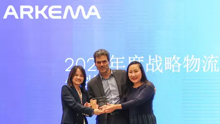 GEODIS honored by Arkema China  at its Annual Carrier Conference