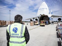 Volga-Dnepr Partnered with GEODIS to Complete Mega Project of 48 x AN-124 flights Delivering Medical Supplies to France