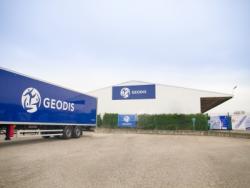 GEODIS warehouse with a truck