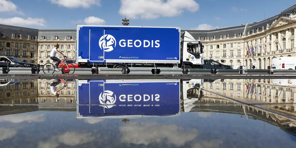 GEODIS truck in Bordeaux