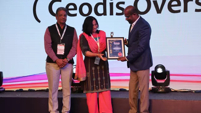 Vanishree Haridasan, Regional Director for GEODIS India, named as “Woman Professional of the Year”