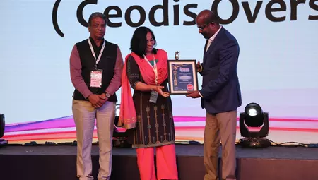 Vanishree Haridasan, Regional Director for GEODIS India, named as “Woman Professional of the Year”
