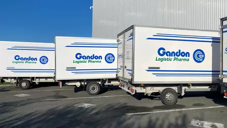 Gandon Transports's trucks