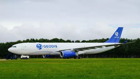 Le premier avion GEODIS décolle !