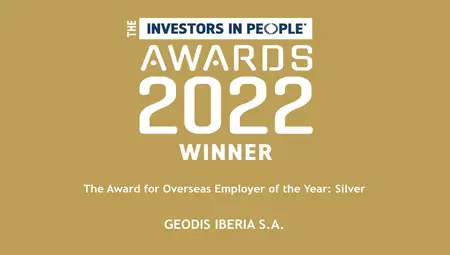 GEODIS in Spain wins the “Overseas Employer of the Year” award from Investors In People (IIP)