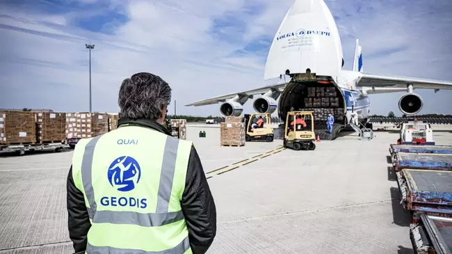 Volga-Dnepr Partnered with GEODIS to Complete Mega Project of 48 x AN-124 flights Delivering Medical Supplies to France