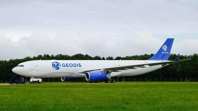First GEODIS Aircraft is Taking Off