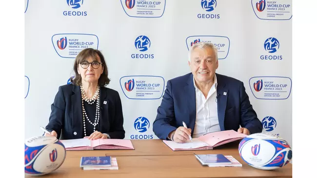 Geodis becomes Official Freight Carrier of Rugby World Cup France 2023